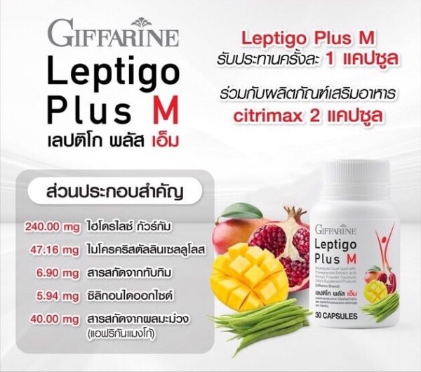 Leptigo Plus M เลปติโก พลัส เอ็ม